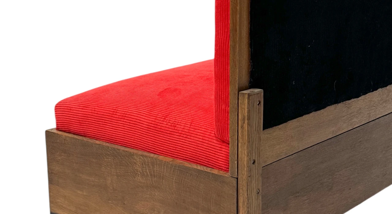 Willem Penaat Art Deco Modernist Bench or Sofa for Metz & Co, 1930s